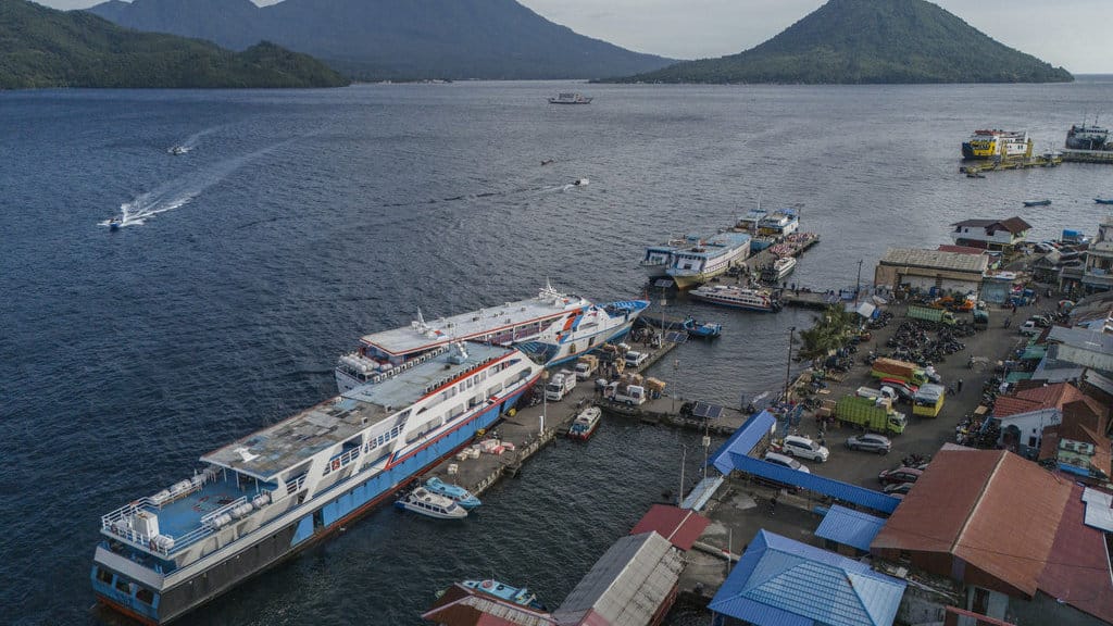 Ilustrasi laut. ANTARA FOTO/ Andri Saputra/foc. Menhub perkuat transportasi laut Lebaran di Maluku Utara