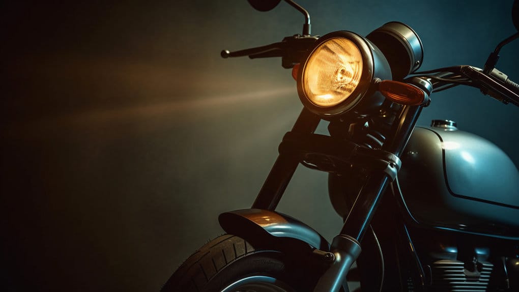 Illustrasi lampu motor. foto/istockphoto Illustrasi lampu motor