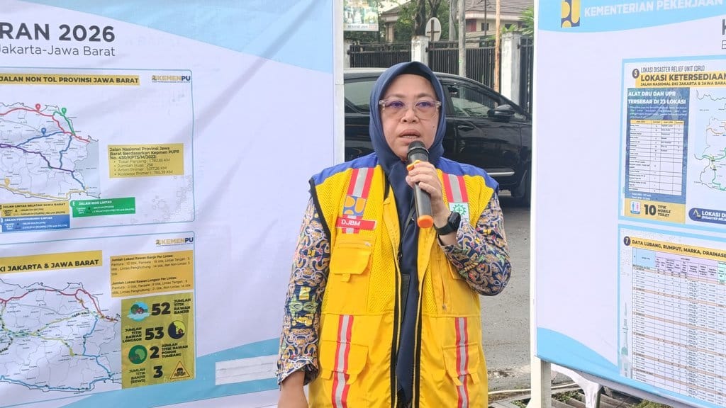 Kepala BBPJN Jakarta-Jabar, Rina Kumala Sari. (Fahreza Rizky/Tirto.id) Kepala BBPJN Jakarta-Jabar, Rina Kumala Sari
