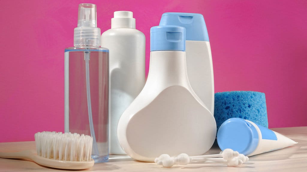 Ilustrasi Skincare. foto/istockphoto Ilustrasi Skincare Bayi