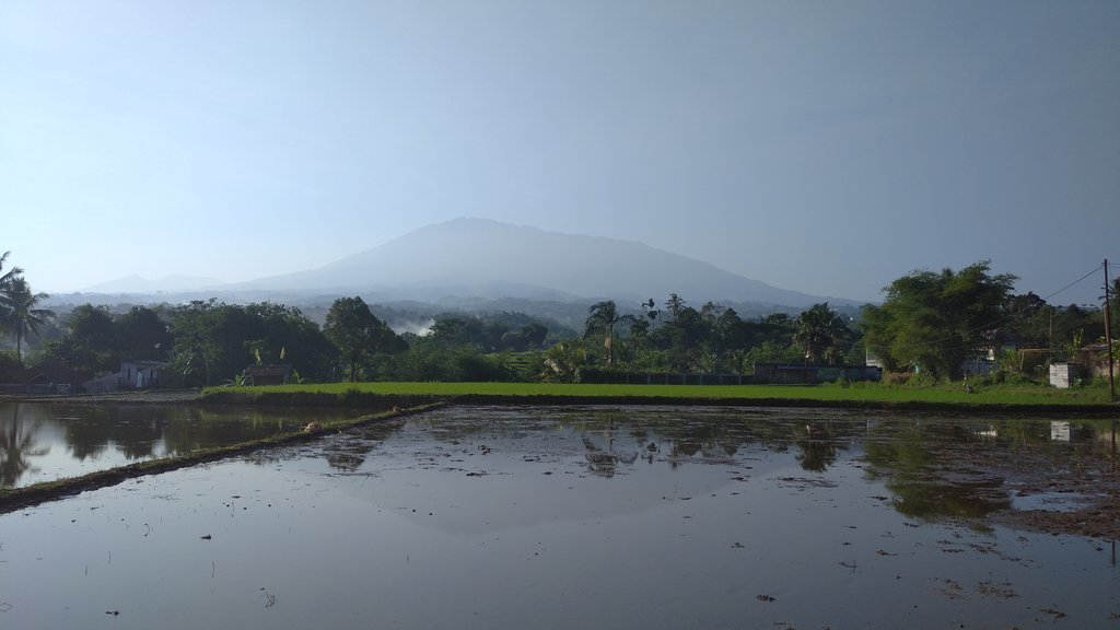 Potret Gunung Gede Pangrango. Foto/ Ali Zaenal Gunung Gede Pangrango