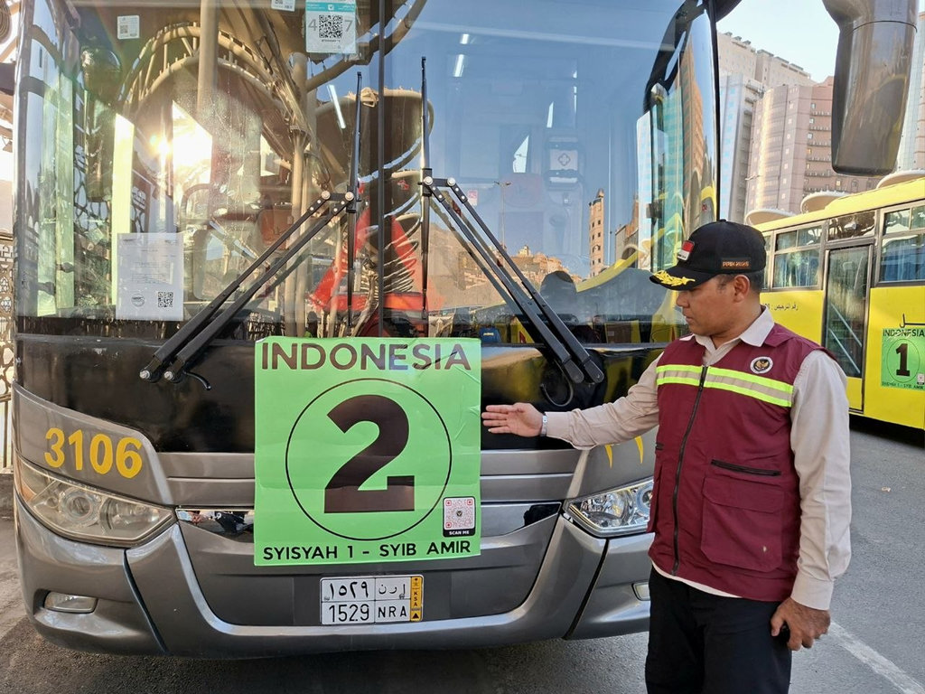 Kepala Pos (Kapos) Terminal Syib Amir, AKP Dr Iswan Brandes, ditemui di Terminal Syib Amir, Makkah, 3 Mei 2026. FOTO/ Tim MCH Kapos Terminal Syib Amir AKP Dr Iswan Brandes