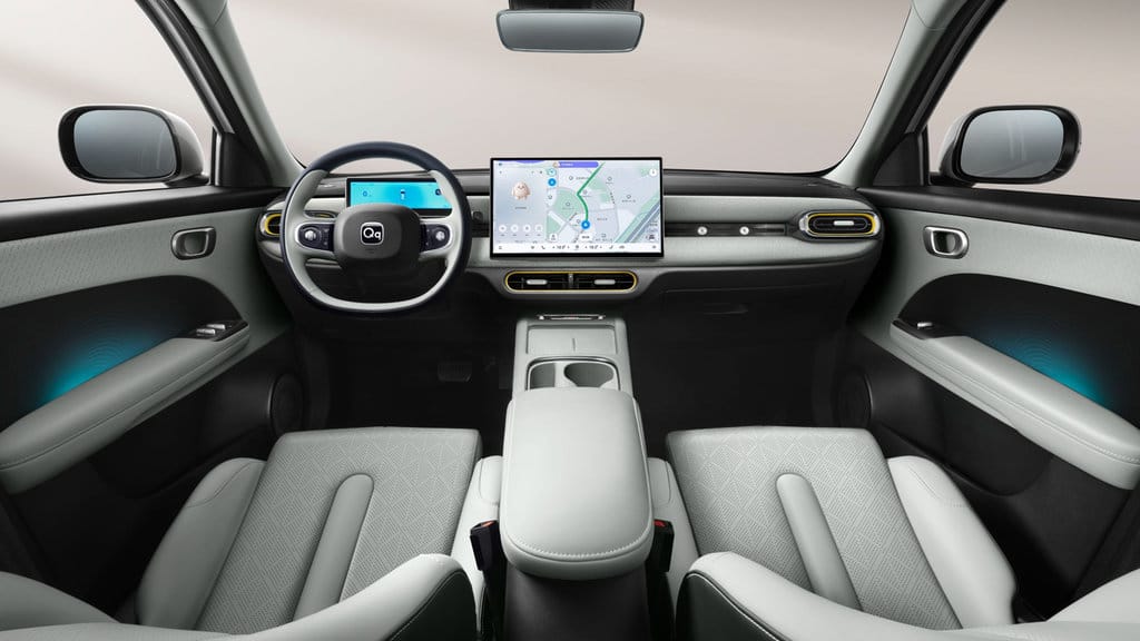Interior Chery QQ3. FOTO/qq.chery.cn Interior Chery QQ3