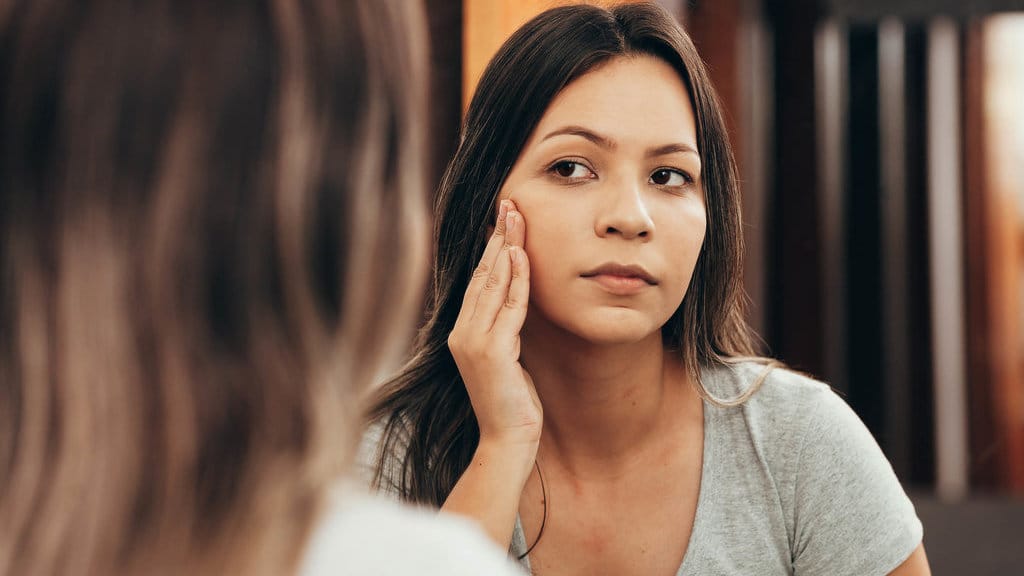 Ilustrasi Skincare. foto/istockphotoy Ilustrasi oksidasi make up