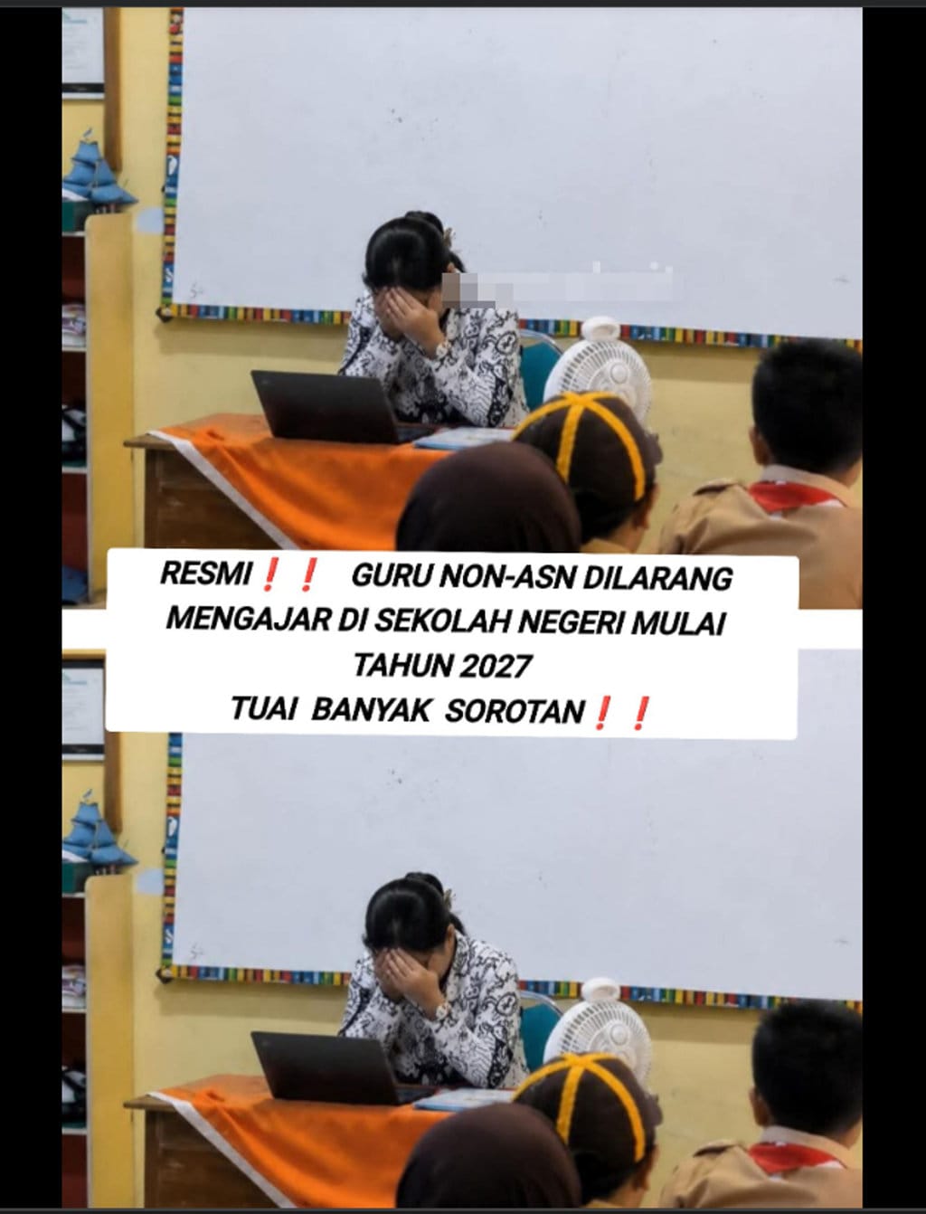 HEADER periksa fakta guru non ASN. HEADER periksa fakta guru non ASN