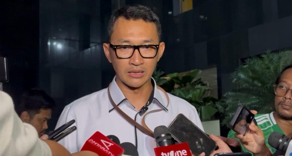 Juru Bicara KPK, Budi Prasetyo, di Gedung Merah Putih KPK, Jakarta Selatan, Rabu (3/6/2026). titro.id/Auliya Umayna Juru Bicara KPK Budi Prasetyo
