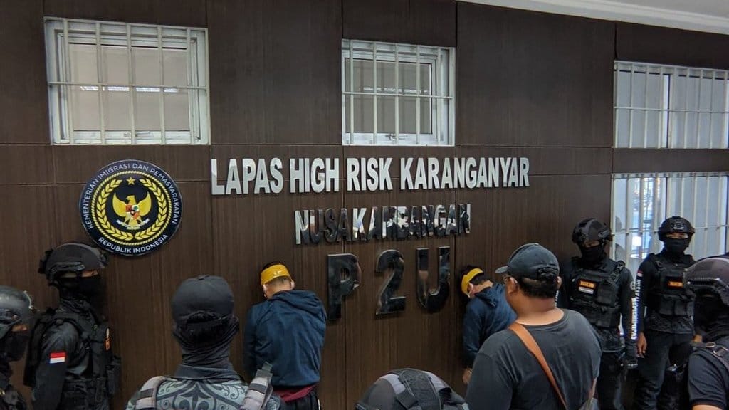 Ditjenpas pindahkan 134 warga binaan ke lapas Nusakambangan, Senin (8/6/2026).Foto/ Dok.Ditjenpas Lapas Nusakambangan