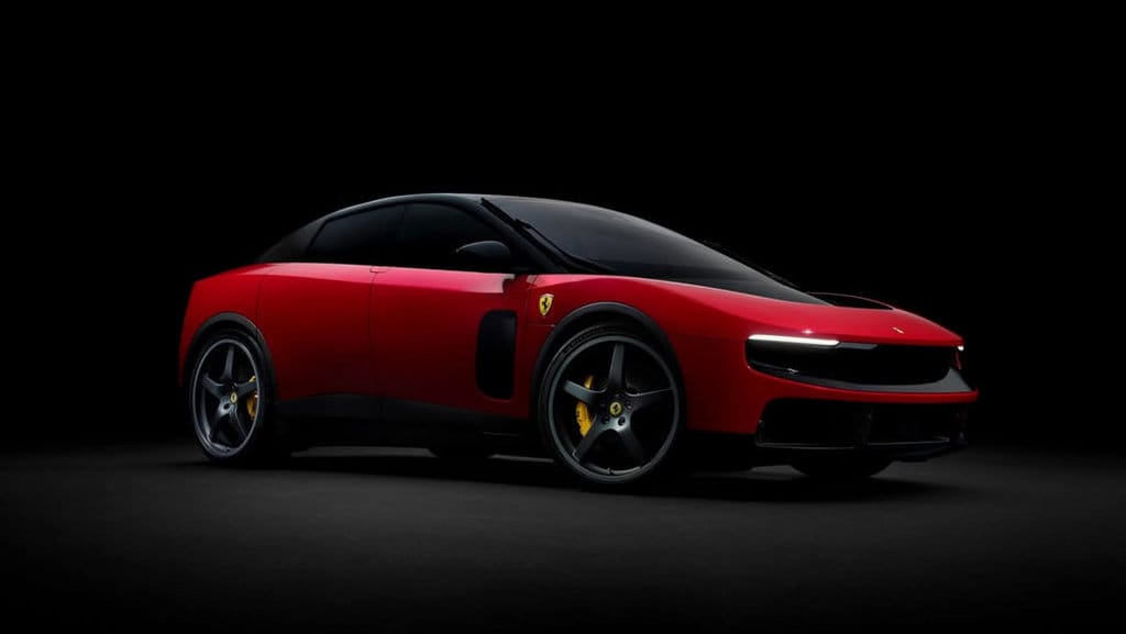 Ferrari resmi memperkenalkan Ferrari Luce, mobil listrik pertama mereka yang menjadi simbol era baru Ferrari di dunia EV premium. (Instagram/@ferrari) Ferrari Luce