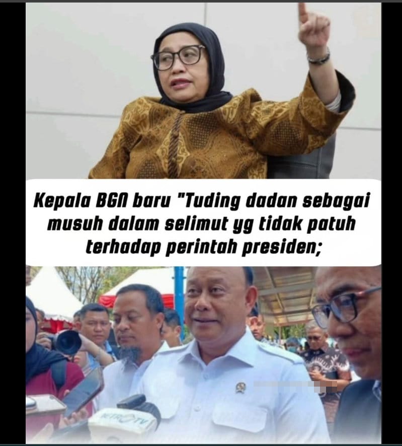 Periksa Fakta kepala BGN baru. foto/Hotline periksa fakta tirto Periksa Fakta kepala BGN baru