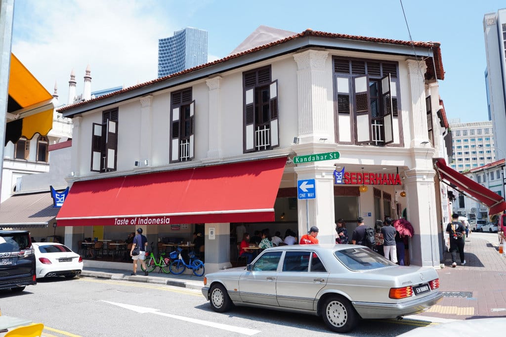 Restoran Padang Sederhana di kawasan Kampong Glam, Singapura. Foto/Dok. Kementerian Ekraf. Header Kementerian Ekraf 1
