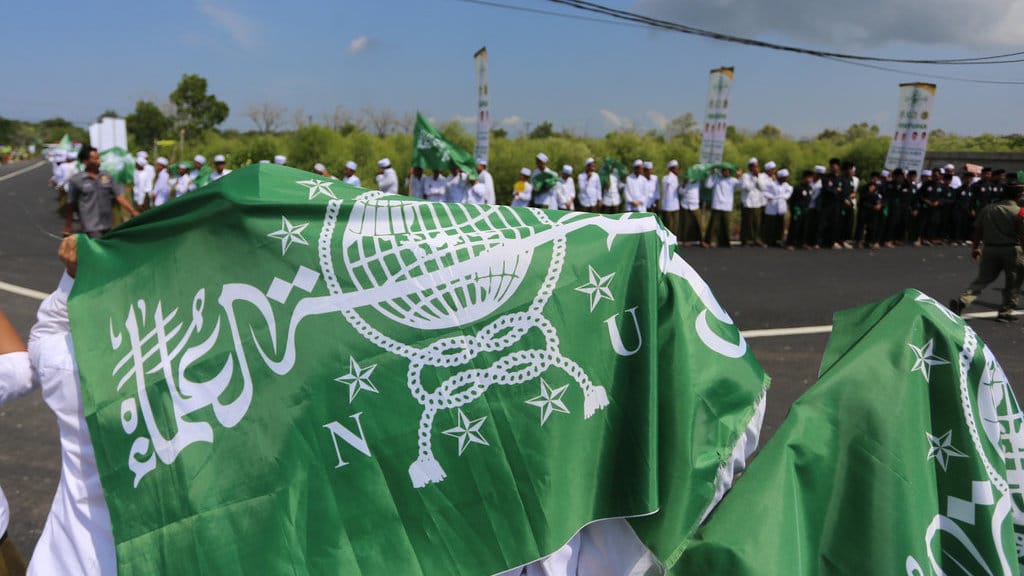 Ilustrasi Nahdlatul Ulama (NU). ANTARA FOTO/Moch Asim/bar Penutupan Munas dan Konbes NU