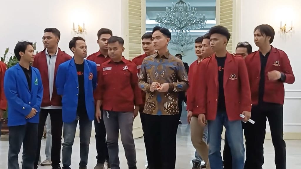 Pertemuan Wakil Presiden Gibran Rakabumingraka dengan Mahasiswa UBK.Youtube/setwapres.ri Gibran Rakabumingraka