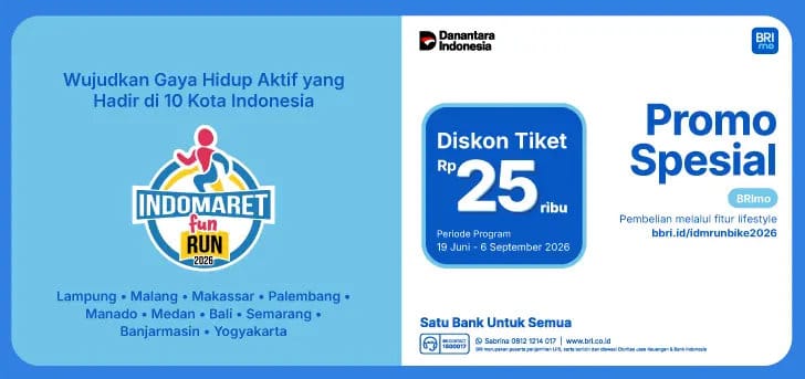 Promo Spesial BRImo. (FOTO/dok. BRI) Body Artikel BRI Marcom 31