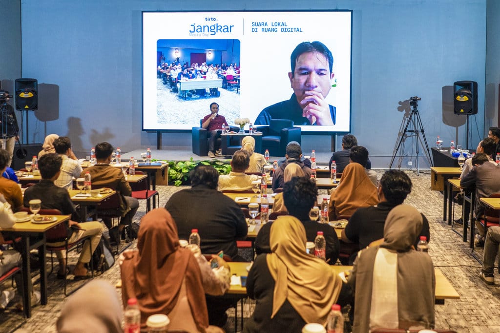 Tirto menggelar acara Media Day bertajuk ' Suara Lokal di Ruang Digital'. tirto.id/Eggi Hadian Tirto Jangkar di Tegal
