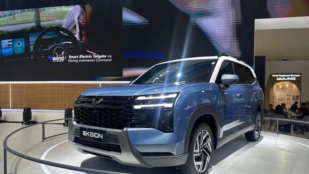 Wuling Eksion yang hadir di IIMS 2026. ANTARA/Chairul Rohman Wuling Eksion
