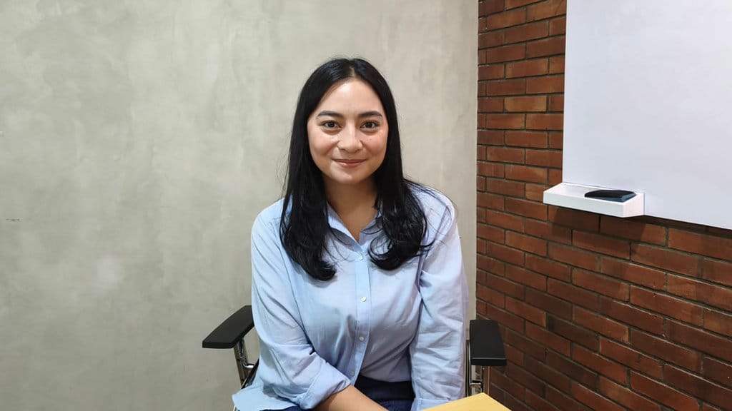 Climate Advisory Lead Think Policy, Talitha Dwitiyasih saat diwawancari Tirto, Kamis (16/7/2026). Foto/Naufal Majid. Talitha Dwitiyasih