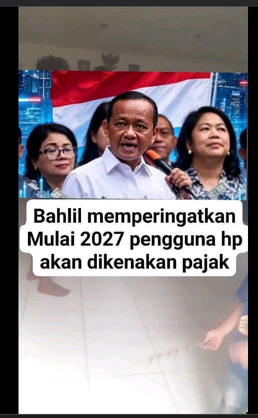 Periksa Fakta Pajak HP. foto/hotline periksa fakta tirto Periksa Fakta Pajak HP