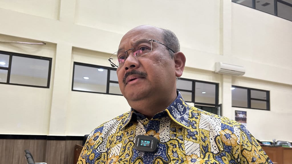 Kuasa Hukum Terdakwa Letjen Widi Prasetijono, Soesilo Aribowo, usai sidang pembacaan eksepsi, di Pengadilan Militer II, Jakarta, Kamis (30/7/2026). tirto.id/Hanang Soesilo Aribowo