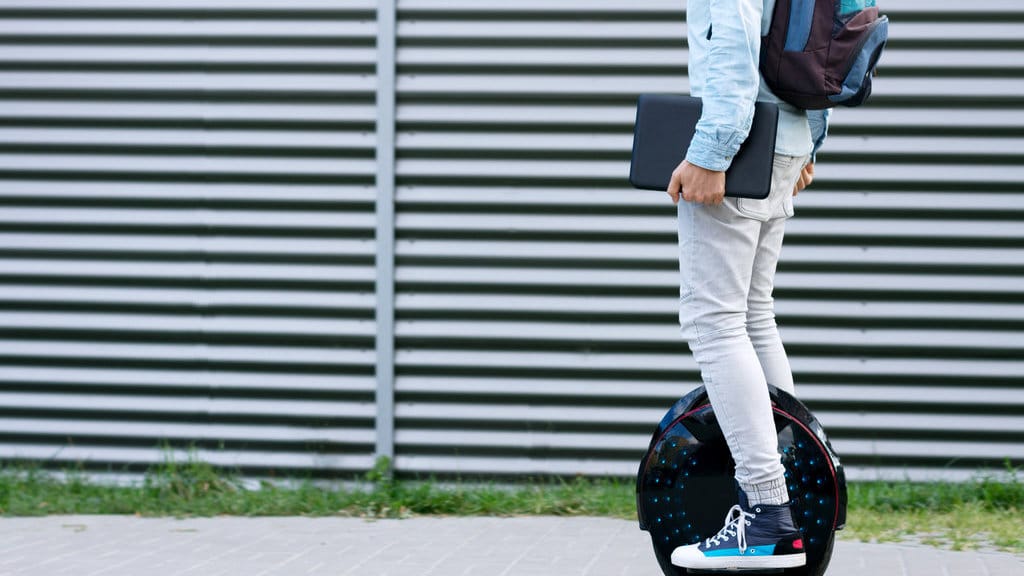Ilustrasi electric unicycle. FOTO/iStockphoto Ilustrasi electric unicycle