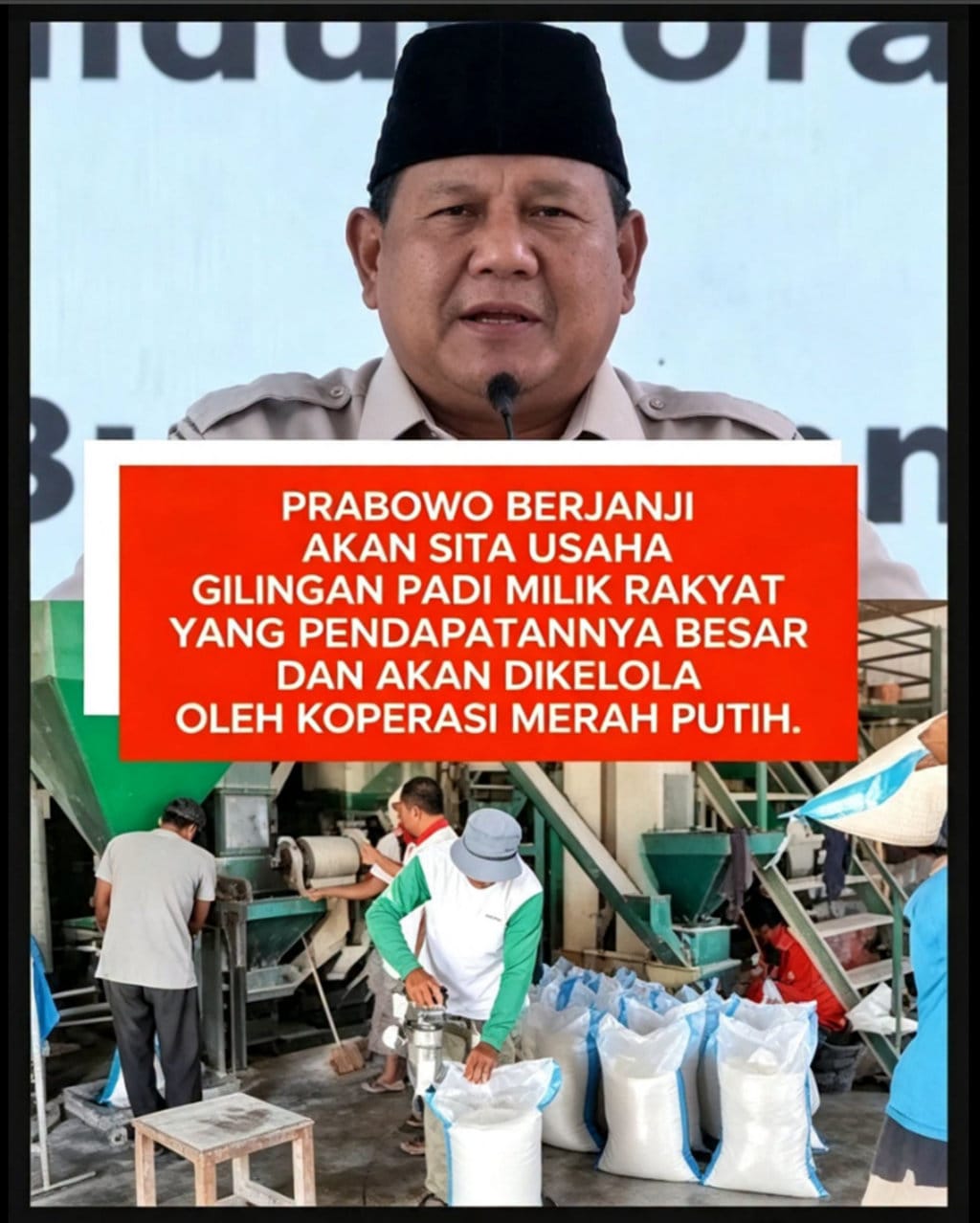 Periksa Fakta Penggilingan 2 Triliun. FOTO/Hotline Periksa Fakta Tirto Periksa Fakta Penggilingan 2 Triliun