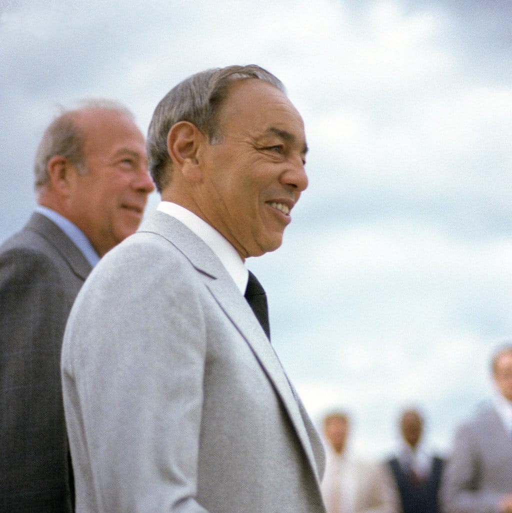 Raja Hassan dari Maroko tiba untuk melakukan kunjungan ke Washington D.C. (FOTO/FELICIA L. WILSON/Wikimediacommons) Raja Hassan II