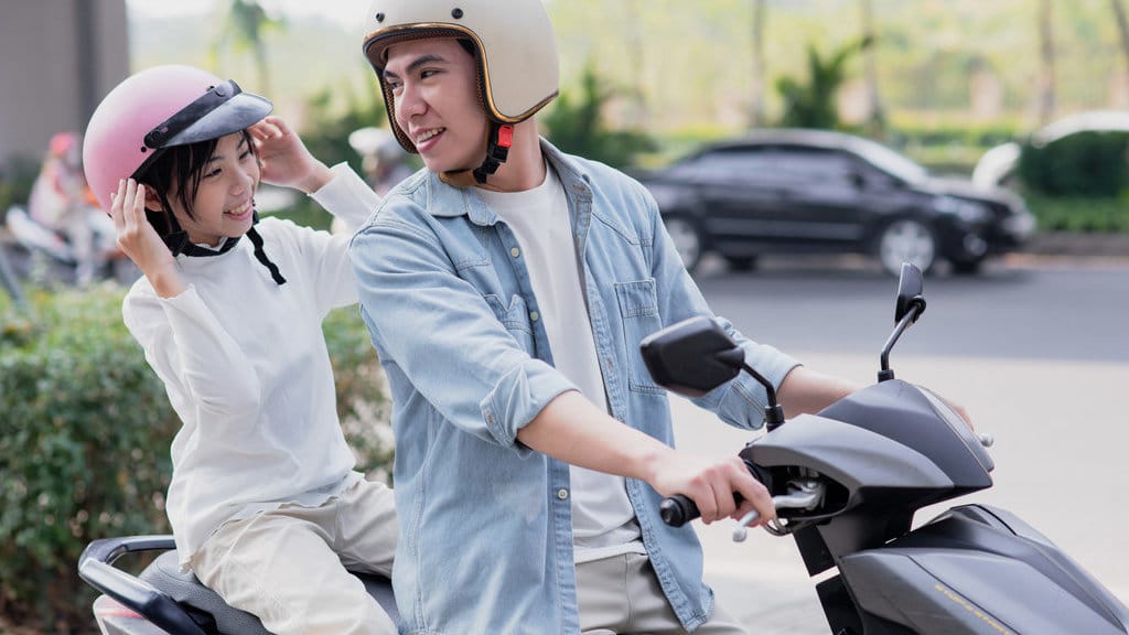 Ilustrasi motor untuk keluarga. FOTO/iStockphoto ilustrasi motor untuk keluarga