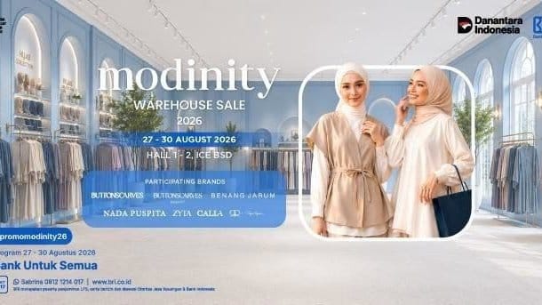 Modinity Warehouse Sale 2026, ICE BSD. foto/DOk. BRI Body Artikel BRI MARCOM II 8