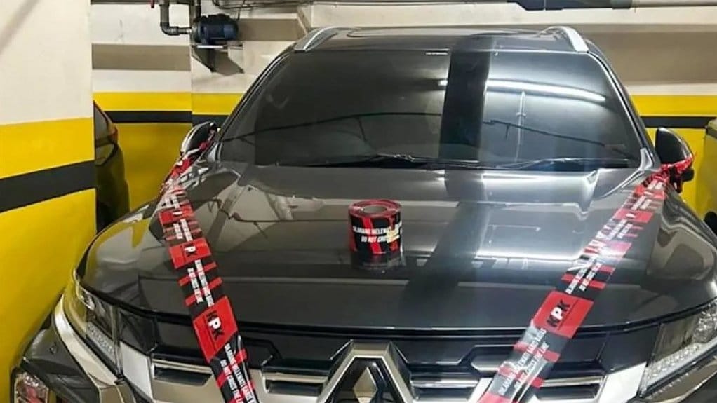 Satu unit mobil yang disita Komisi Pemberantasan Korupsi dari anggota DPRD Kota Bengkulu Vinna Ledy Anggraheni. ANTARA/HO-KPK Mobil Vinna Ledy Anggraheni