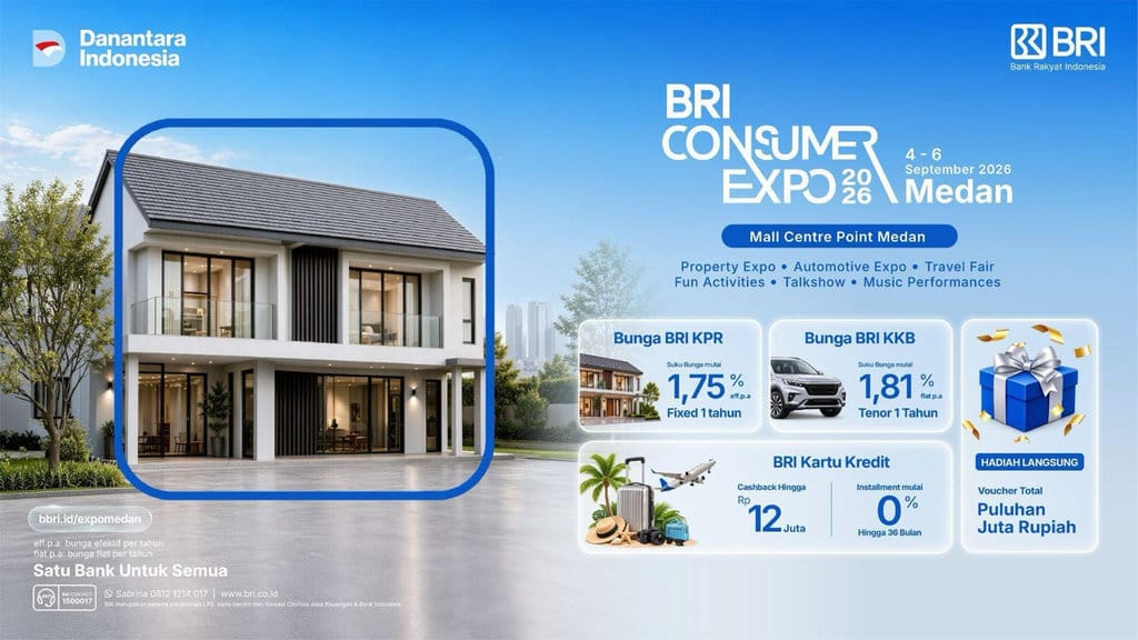 BRI Consumer Expo 2026 Medan. FOTO/Dok. BRI Header BRI MARCOM II 11