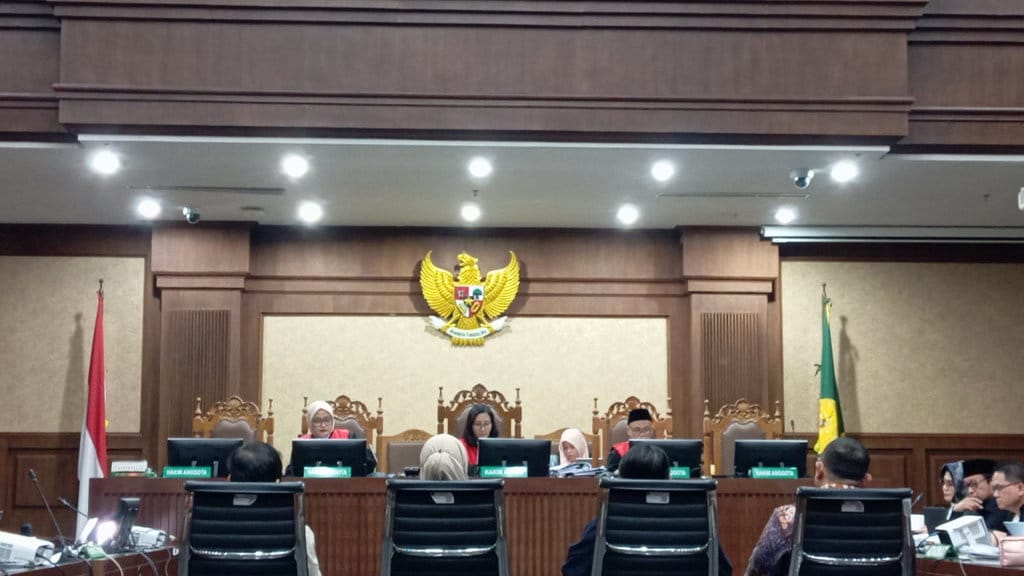 Sidang lanjutan kasus korupsi kuota haji Kemenag 2023-2024, terdapat empat saksi yang dihadirkan pada agenda kali ini di Pengadilan Tipikor Jakarta, Selasa (8/9/2026). Tirto/Nizar. Sidang kasus korupsi kuota haji