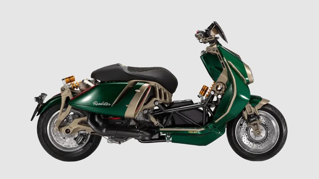 Motor Roadster Italjet 400. (Sumber: italjet.id) Roadster Italjet 400