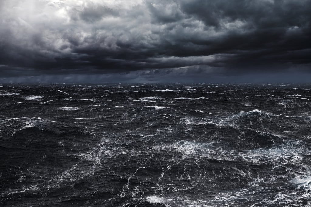 ilustrasi Meteotsunami. FOTO/iStockphoto ilustrasi Meteotsunami
