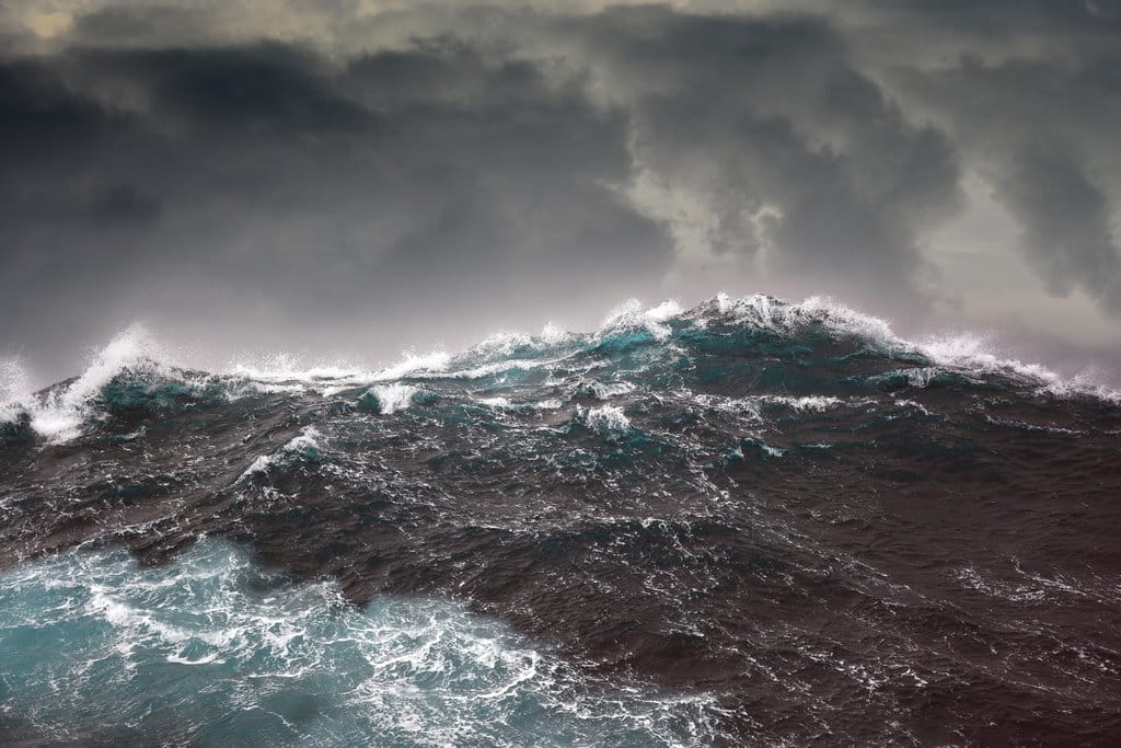 ilustrasi Meteotsunami. FOTO/iStockphoto ilustrasi Meteotsunami
