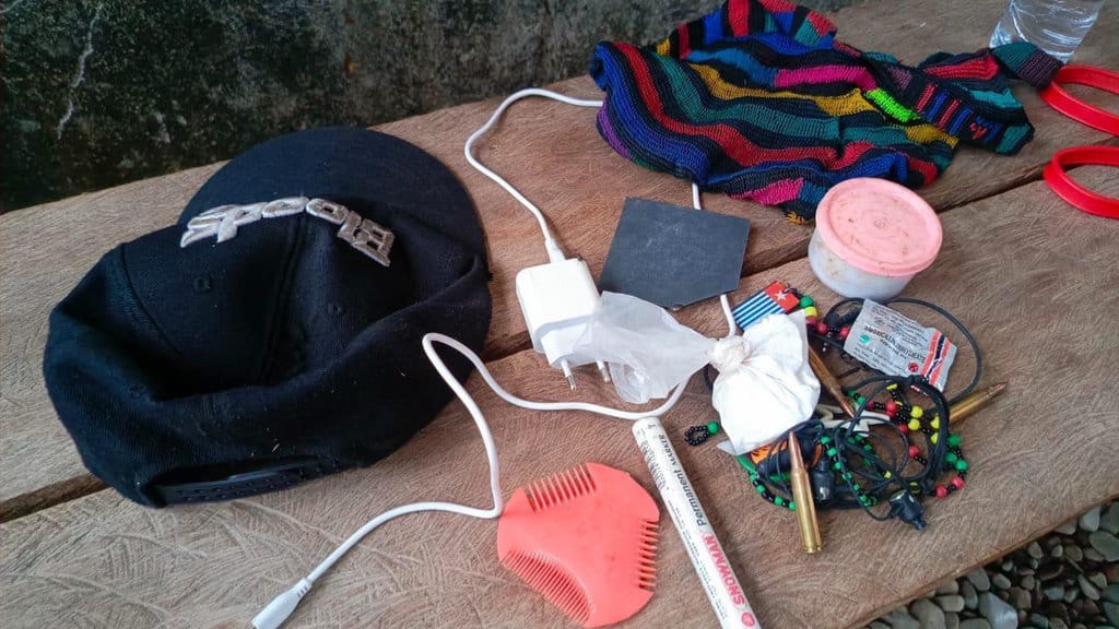 Penangkapan salah satu tersangka penembakan ASN di Papua. FOTO/Dokumentasi Satgas ODC. tersangka penembakan ASN di Papua