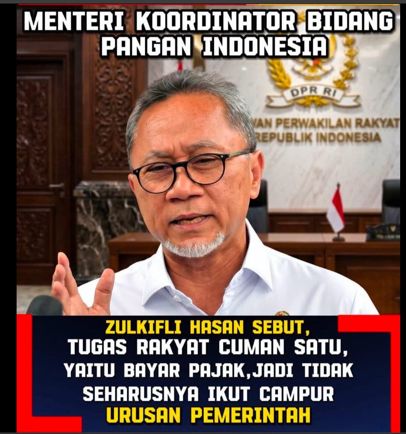 Periksa Fakta Zulhas Tugas Rakyat Bayar Pajak. foto/hotline periksa fakta tirto Periksa Fakta Zulhas Tugas Rakyat Bayar Pajak