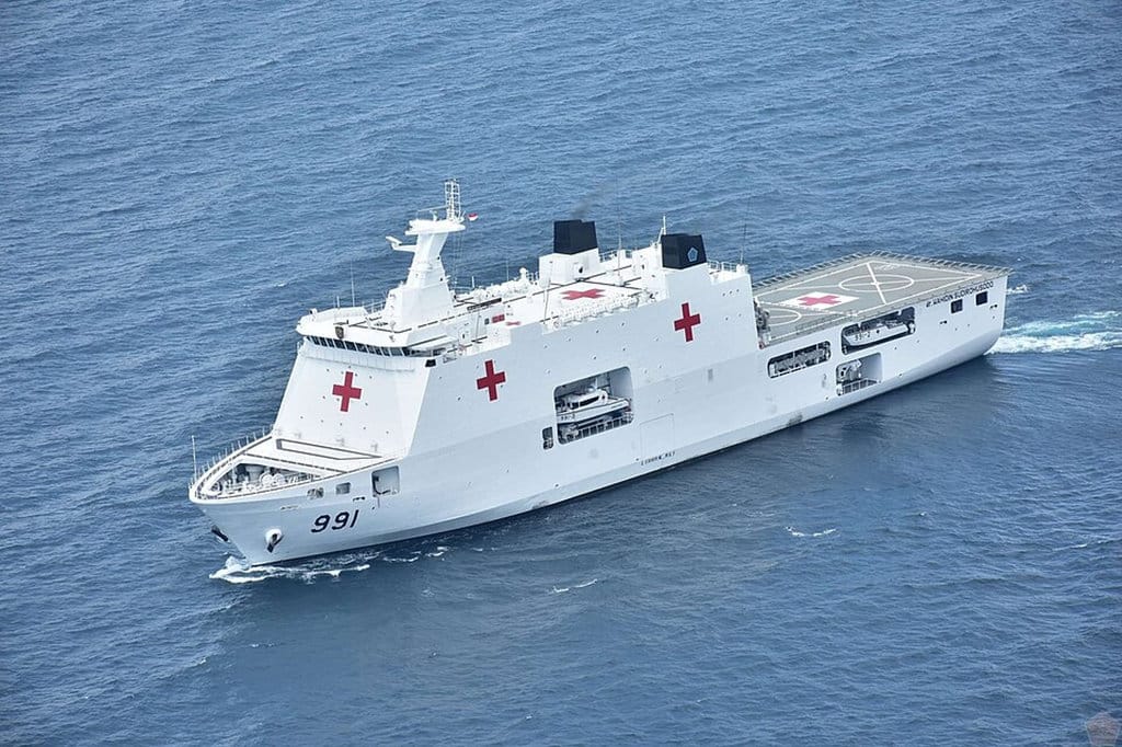 KRI dr. Wahidin Sudirohusodo. (FOTO/tni.mil.id) KRI dr Wahidin Sudirohusodo