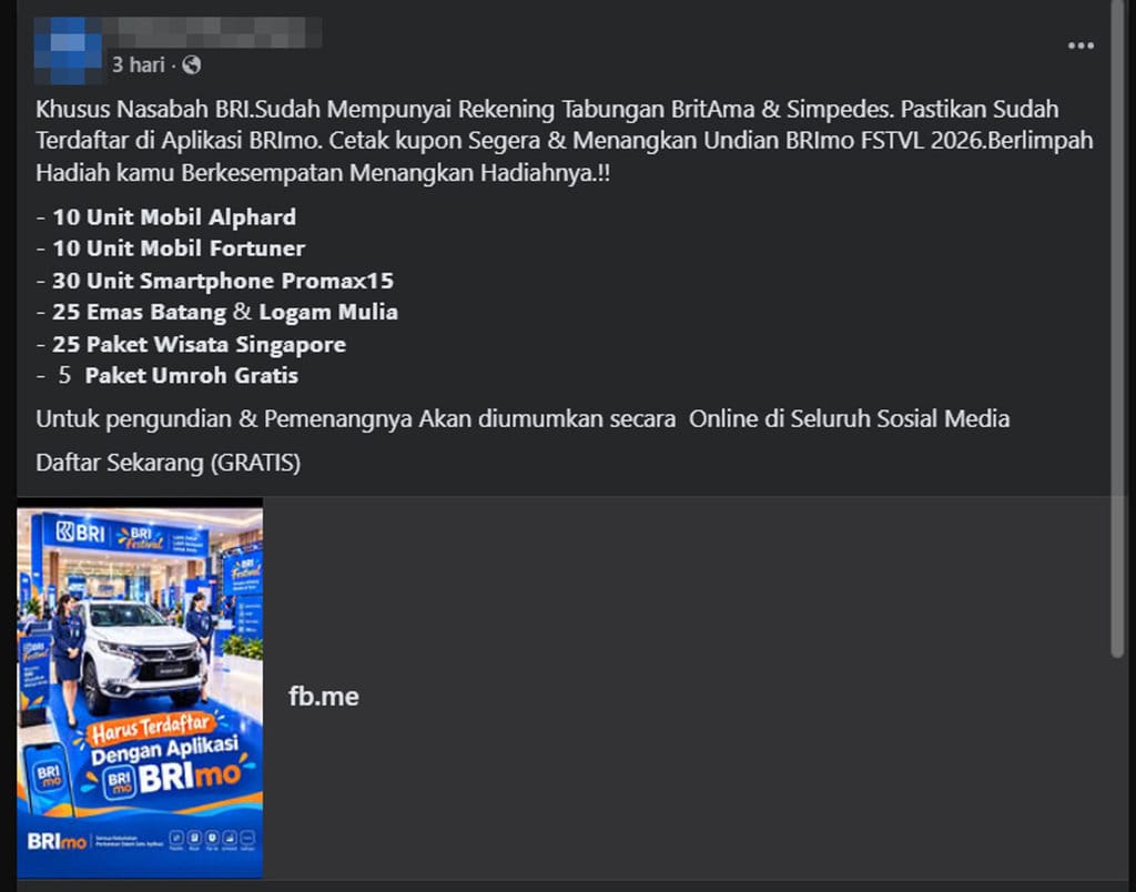 Periksa Fakta BRImo FSTVL 2026. Periksa Fakta BRImo FSTVL 2026
