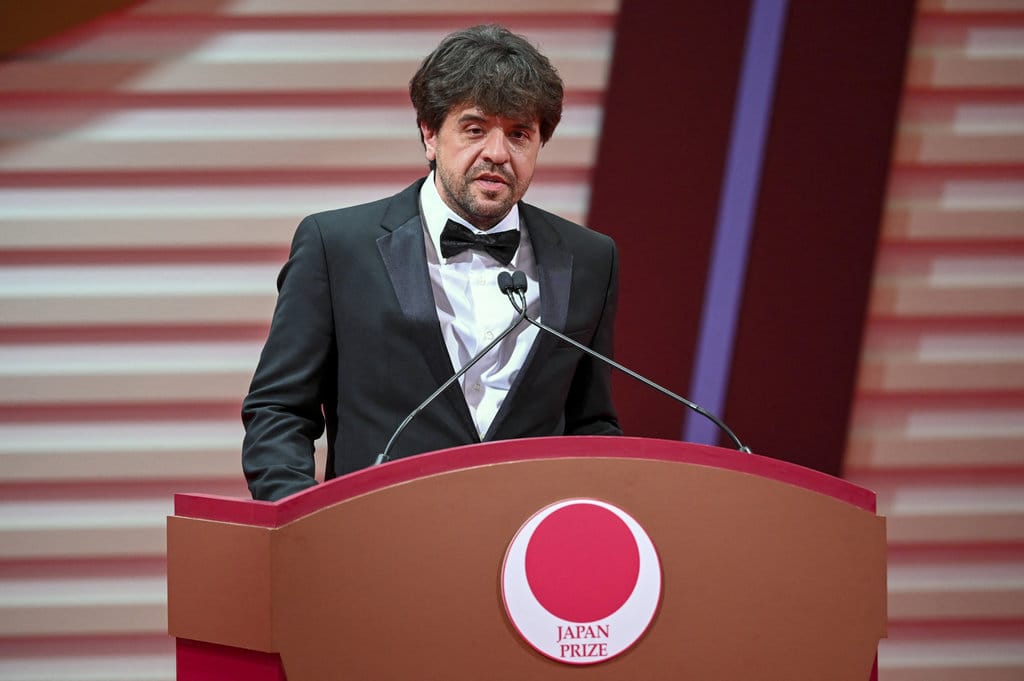 Ilmuwan AS, Karl Deisseroth. (Photo by Kazuhiro NOGI / AFP) Karl Deisseroth