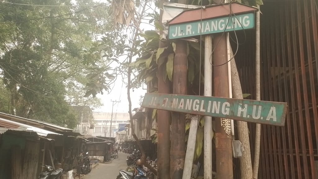 Kondisi Pasar Loak Cinde Palembang. FOTO/Irwanto Ficer Nasib Pedagang Pasar Loak
