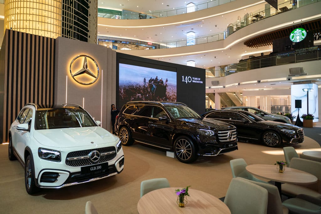 Mercedes-Benz STAR DRIVE 2026 di Senayan City Jakarta. FOTO/Dok. Mercedes Benz Mercedes Benz STAR DRIVE 2026