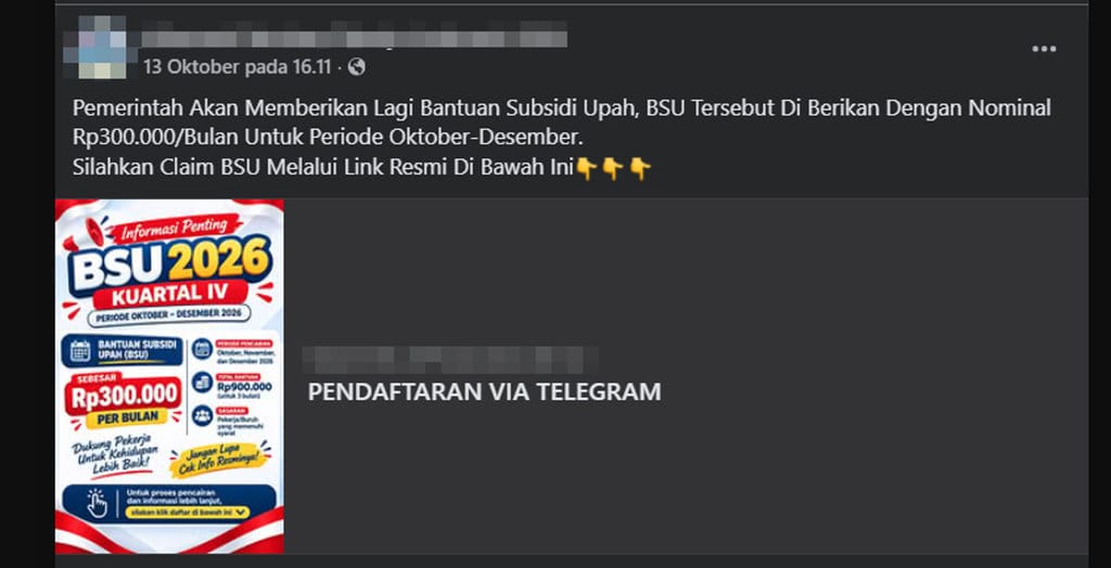 Periksa Fakta Link BSU 2026. Periksa Fakta Link BSU 2026