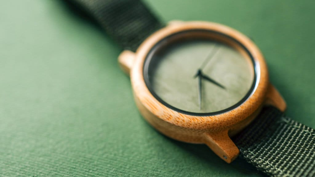 Ilustrasi jam tangan lokal. FOTO/iStockphoto Ilustrasi jam tangan kayu