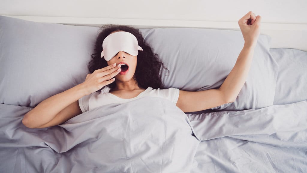 Ilustrasi manusia sedang menguap . FOTO/iSTockphoto Ilustrasi menguap