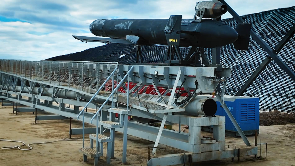 Drone Geran 5. Wikimedia/https://www.kremlin.ru Drone Geran 5
