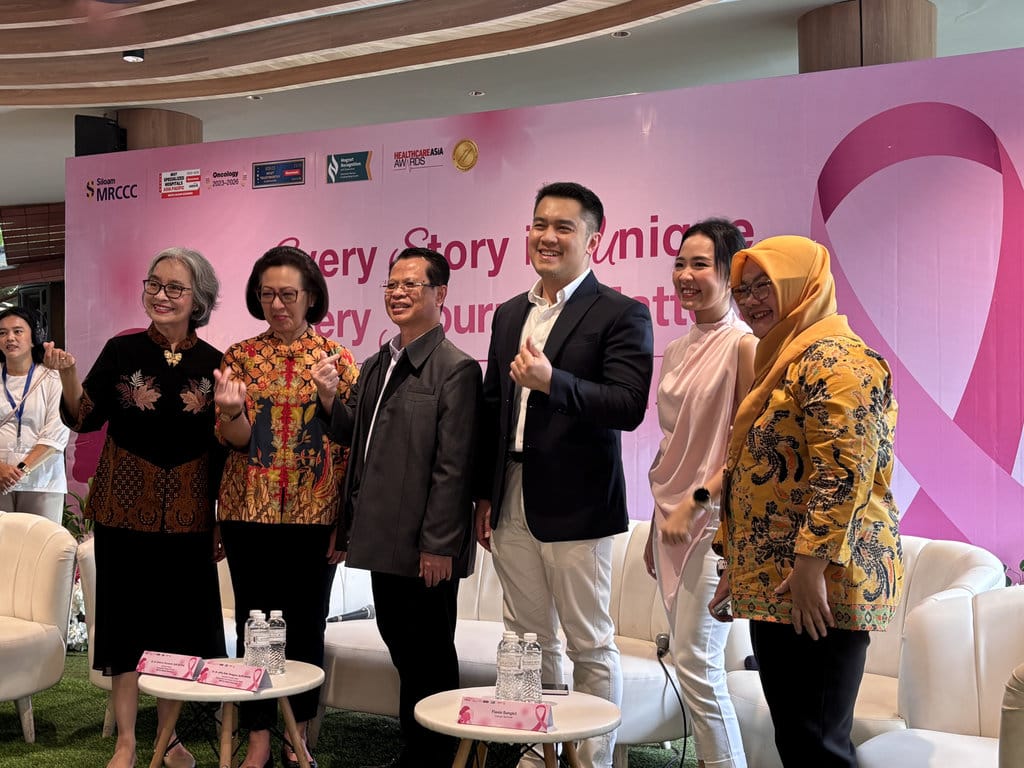Talkshow Bulan Kesadaran MRCC Siloam Semanggi “Every Story is Unique, Every Journey Matters”. (FOTO/Dina Nur Aulia) Talkshow Bulan Kesadaran MRCC Siloam