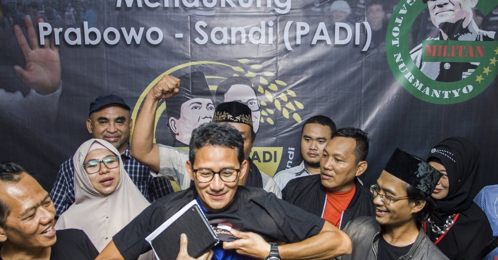 Sandiaga Yakin Erick Thohir Dilema Soal Posisi Ketua Timses Jokowi