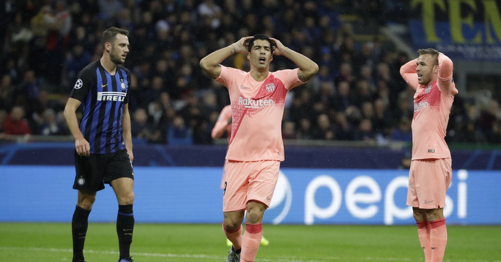 Lyon Vs Barca Luis Suarez Tanpa Gol Di 16 Laga Tandang Terakhir