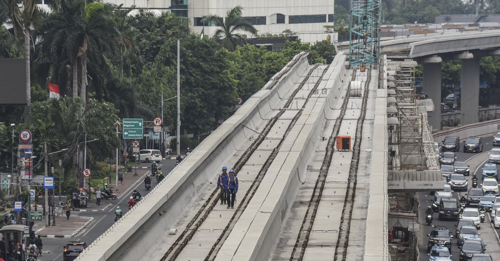 LRT Jabodebek Mulai Diuji Coba September 2019 Satu Rangkaian Aktif