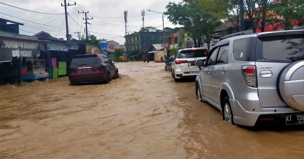 Banjir Samarinda Hari Ini Kondisi Wilayah Terendam Titik Longsor