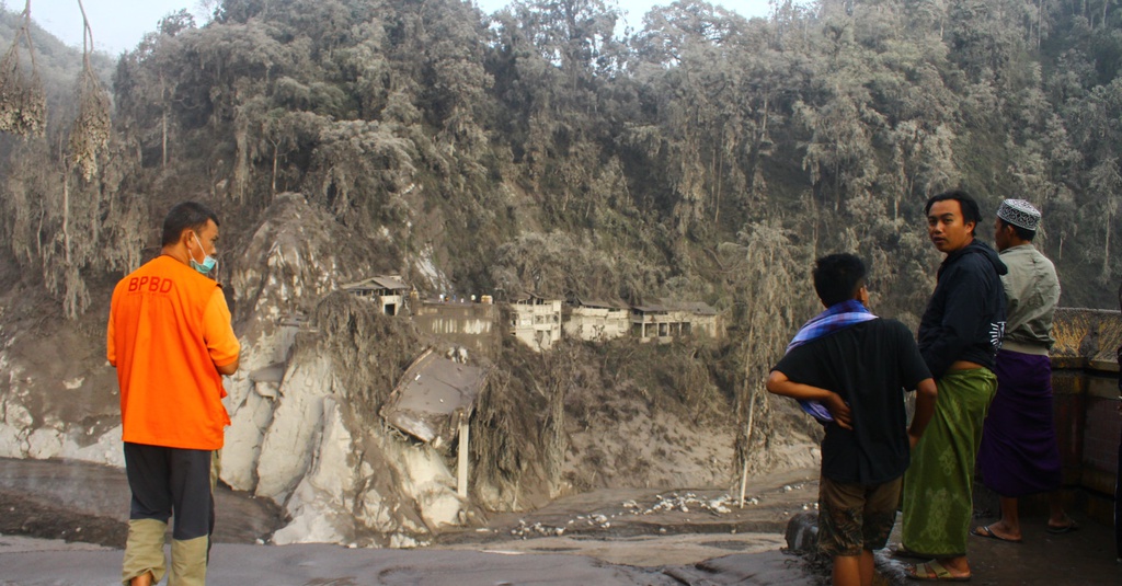 Update Gunung Semeru Jembatan Penghubung Lumajang Malang Putus